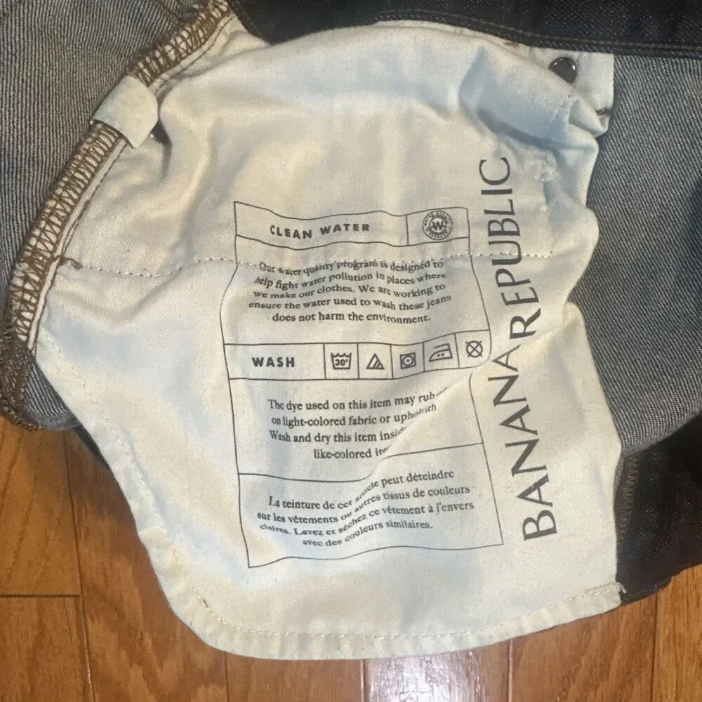 Banana Republic Straight leg Jeans Men's size 34 x 34